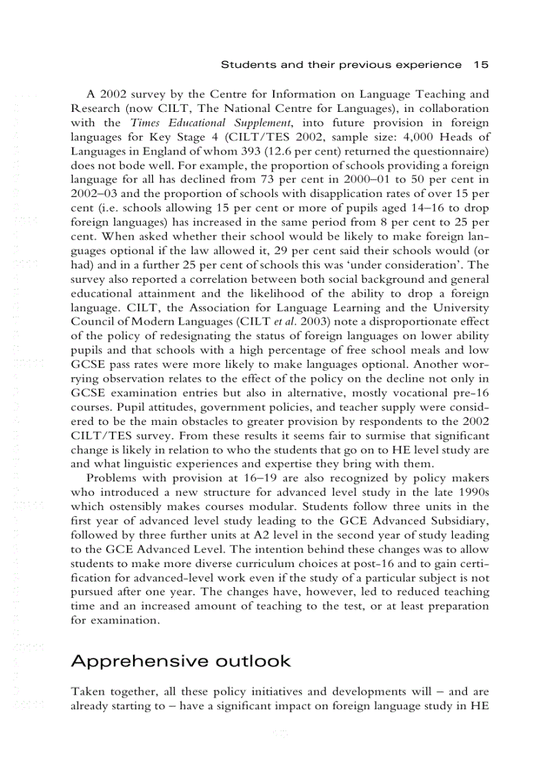 image for page Effective Learning and Teaching in Modern Languages