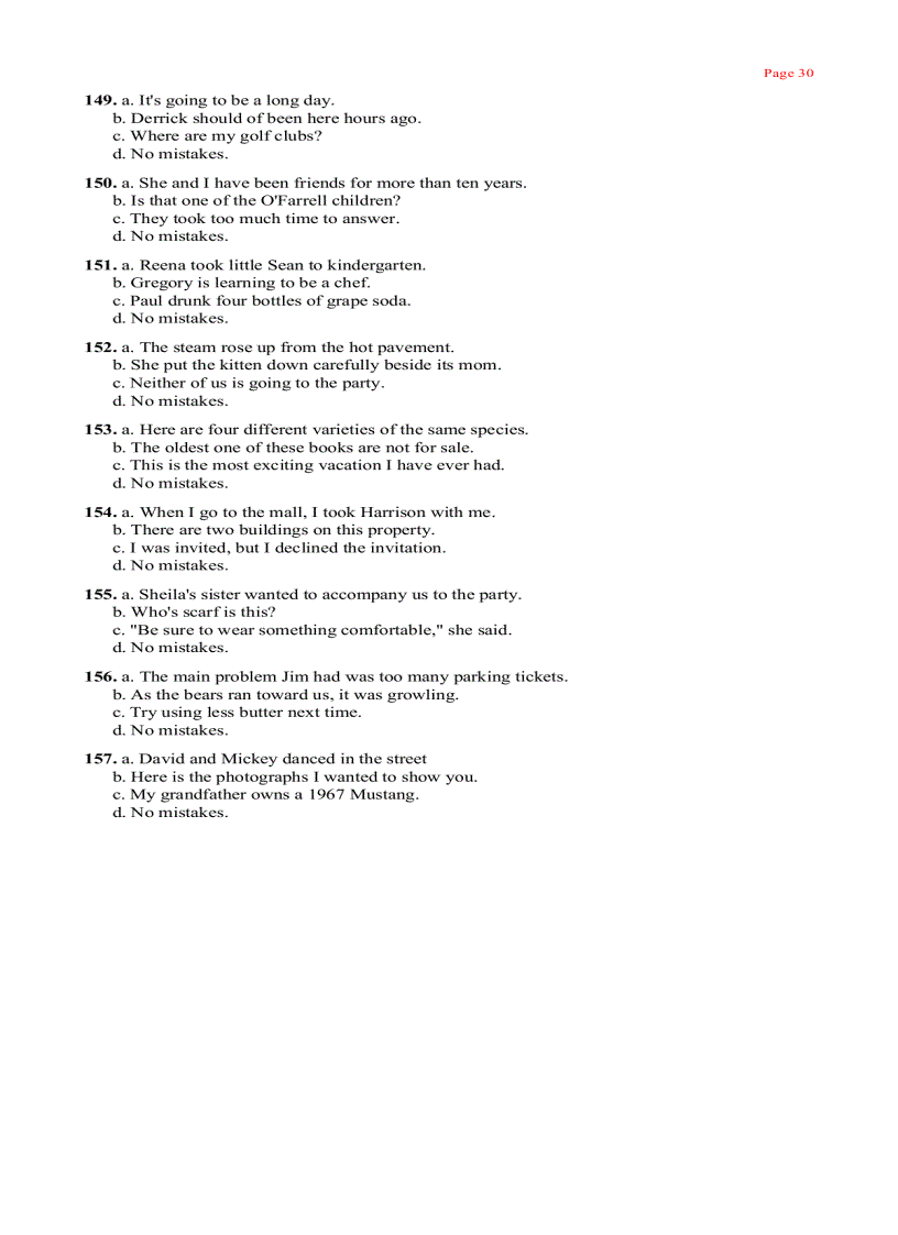 image for page 501 Grammar Writing Questions