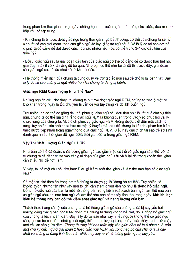 image for page Làm cách nào để ngủ ít hơn mà vẫn làm việc nhiều hơn Tiếng Việt