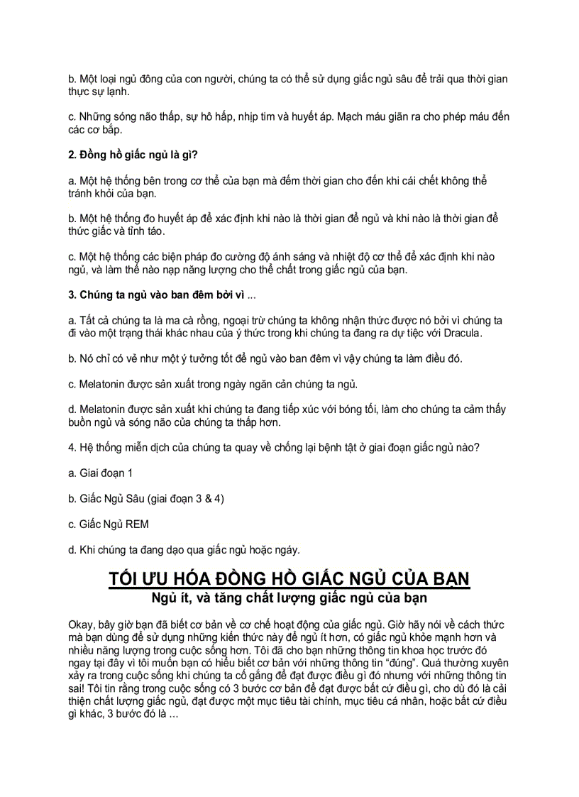 image for page Làm cách nào để ngủ ít hơn mà vẫn làm việc nhiều hơn Tiếng Việt