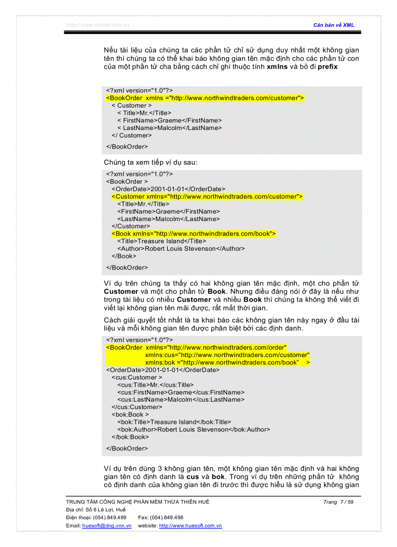 image for page Căn bản về XML Tác Giả Trường ĐH Công Nghiệp HN