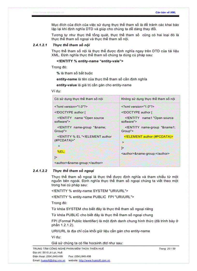 image for page Căn bản về XML Tác Giả Trường ĐH Công Nghiệp HN