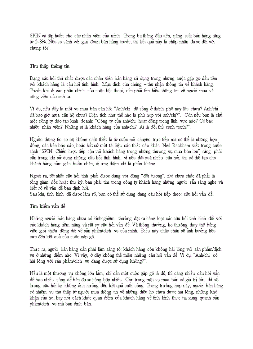 image for page Bán hàng và nghệ thuật đặt câu hỏi