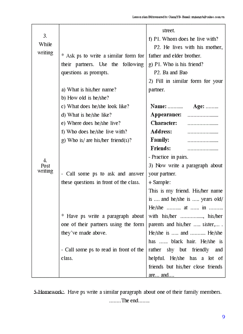 image for page Giao an tieng anh lop 8