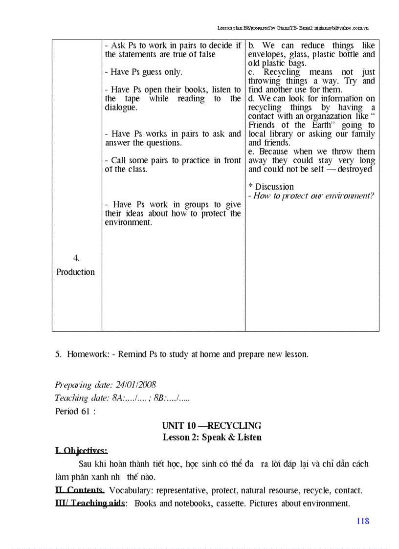 image for page Giao an tieng anh lop 8