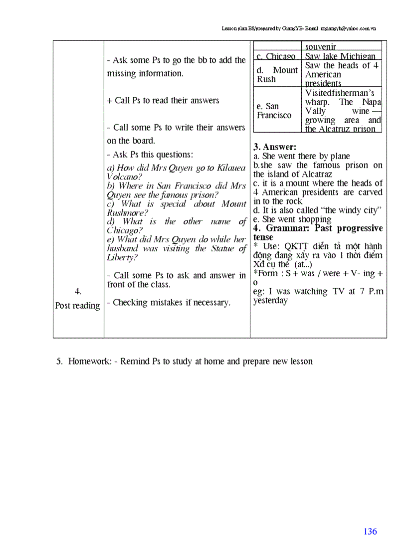 image for page Giao an tieng anh lop 8