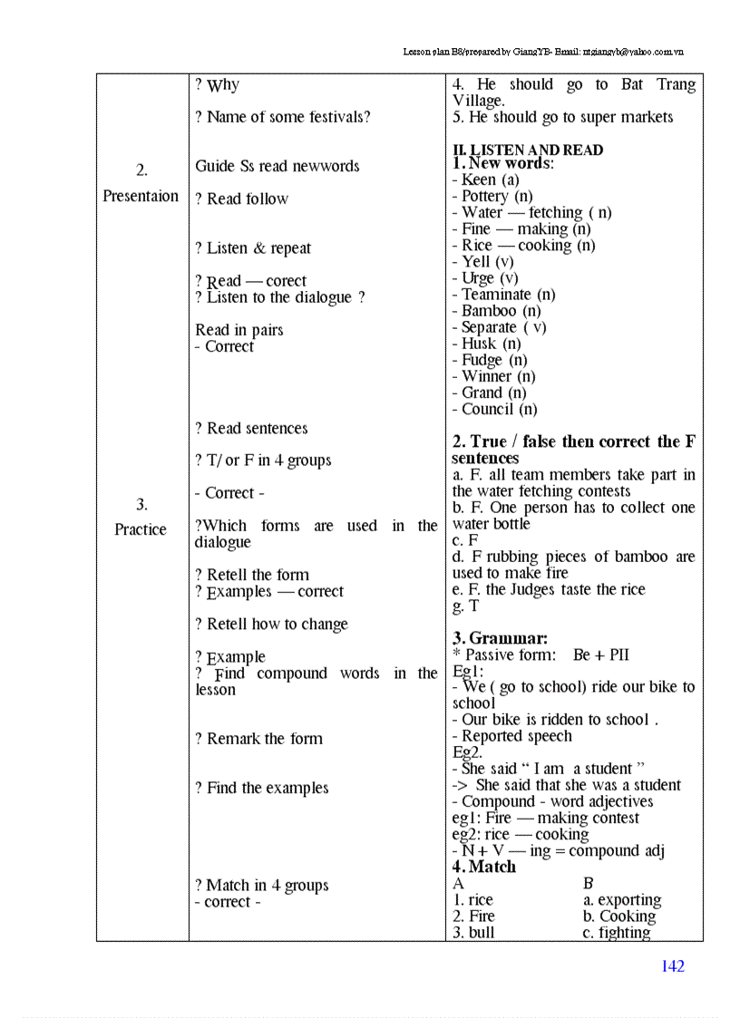 image for page Giao an tieng anh lop 8