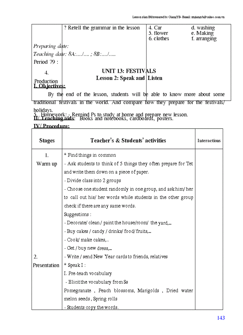 image for page Giao an tieng anh lop 8