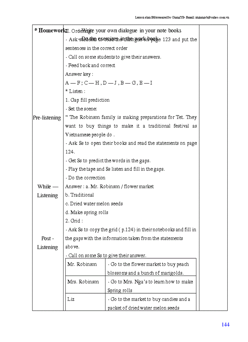 image for page Giao an tieng anh lop 8