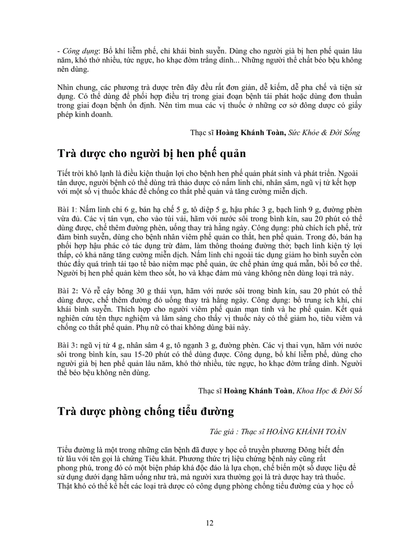 image for page Phương pháp dùng kết hợp các bài thuốc đông y như một loại trà uống hằng ngày