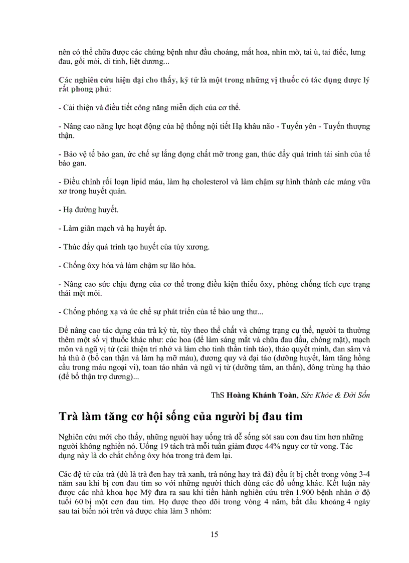 image for page Phương pháp dùng kết hợp các bài thuốc đông y như một loại trà uống hằng ngày