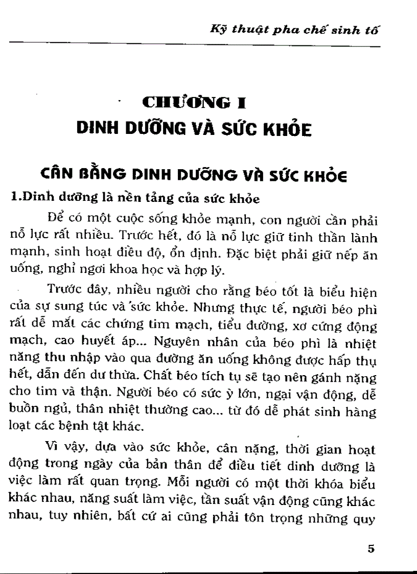 image for page Kỹ thuật pha chế sinh tố Làm đẹp và trị bệnh