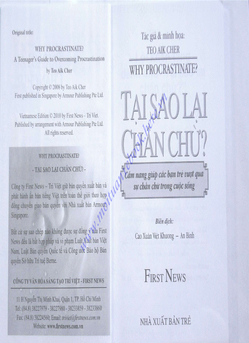image for page Tại sao lại chần chừ