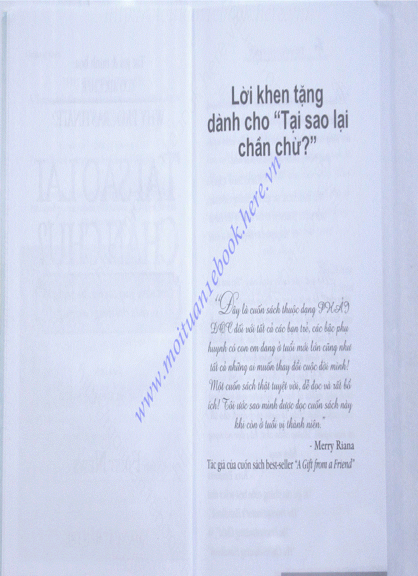 image for page Tại sao lại chần chừ