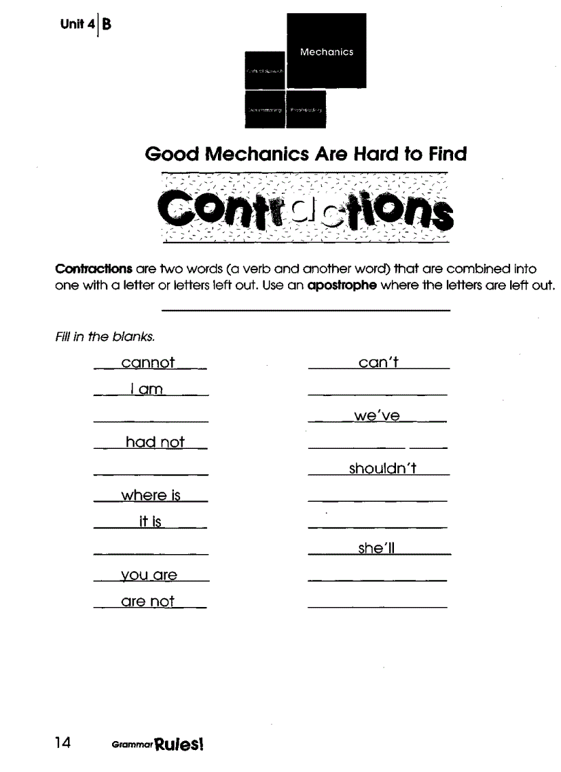 image for page Grammar Rules