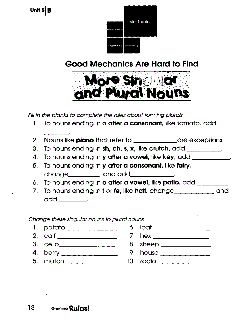 image for page Grammar Rules