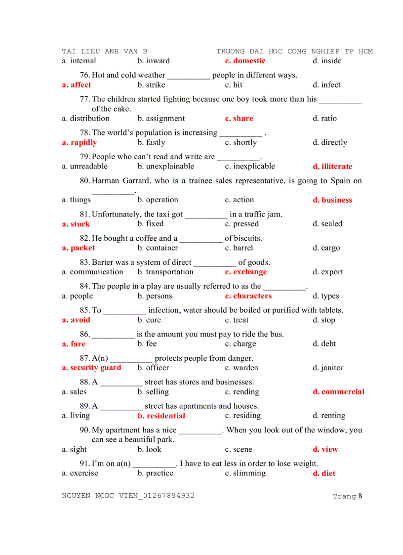 image for page Tài liệu Anh Văn B Trường Đại Học Công Nghiệp TP Hồ Chí Minh 59 trang