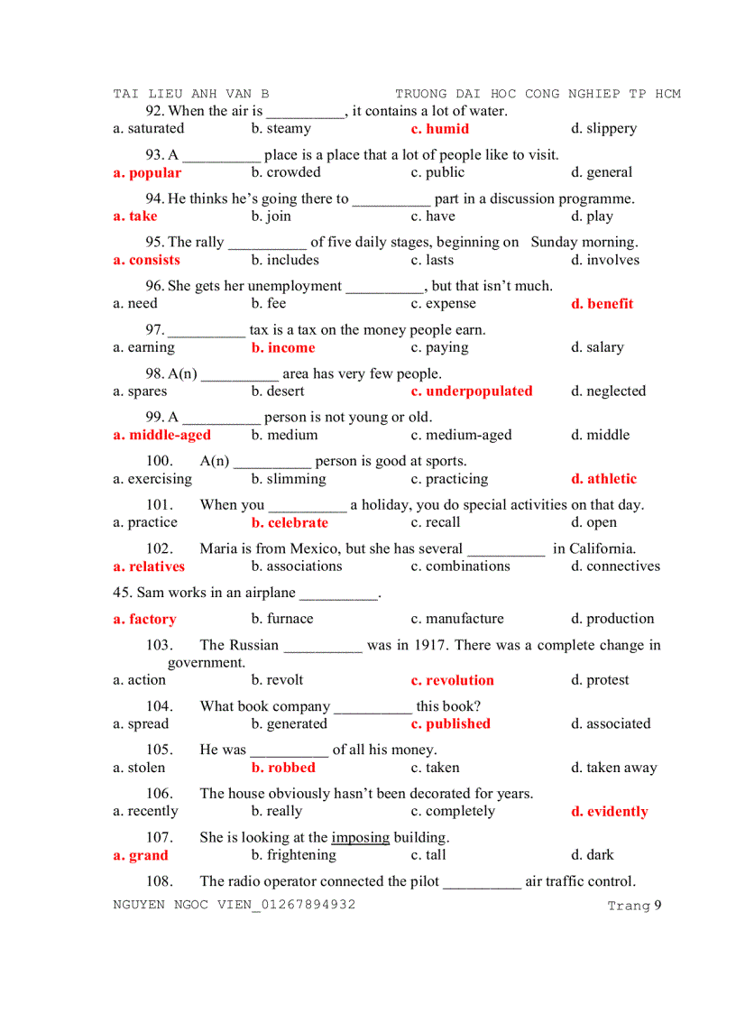 image for page Tài liệu Anh Văn B Trường Đại Học Công Nghiệp TP Hồ Chí Minh 59 trang