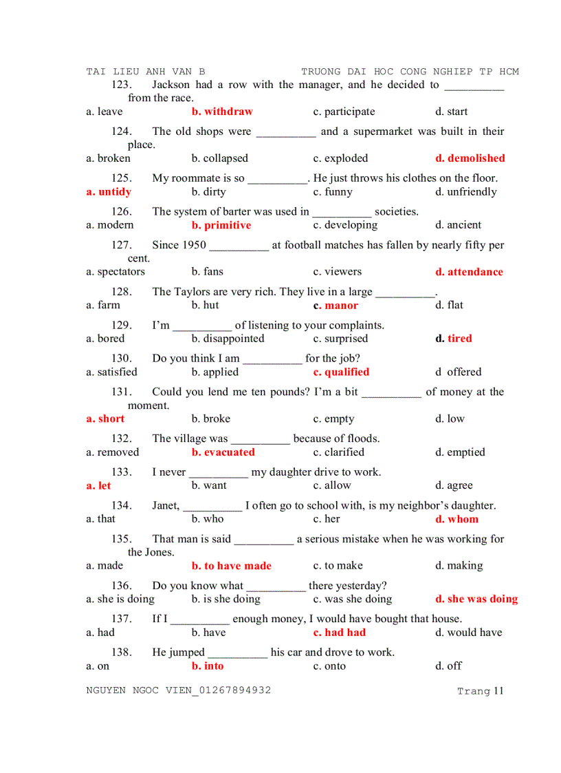 image for page Tài liệu Anh Văn B Trường Đại Học Công Nghiệp TP Hồ Chí Minh 59 trang