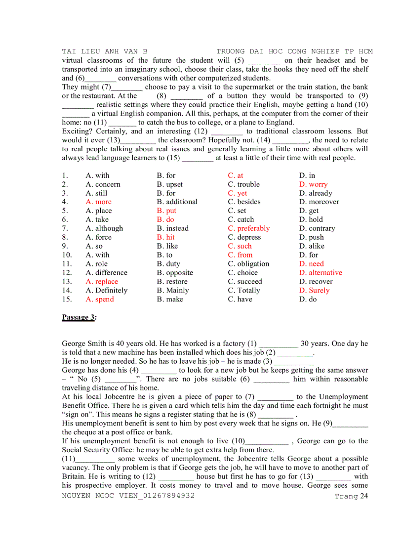 image for page Tài liệu Anh Văn B Trường Đại Học Công Nghiệp TP Hồ Chí Minh 59 trang