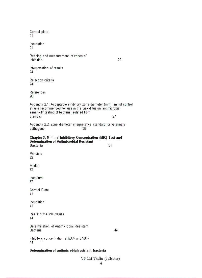 image for page Laboratory Manual of Standardized Methods for Antimicrobial Sensitivity Tests for Bacteria Isolated from Aquatic Animals and Environment