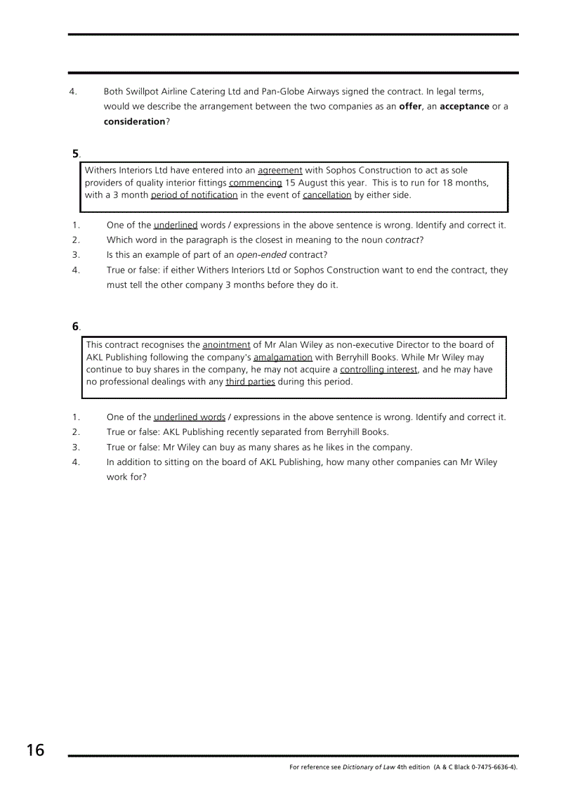 image for page Check your vocabulary for Law