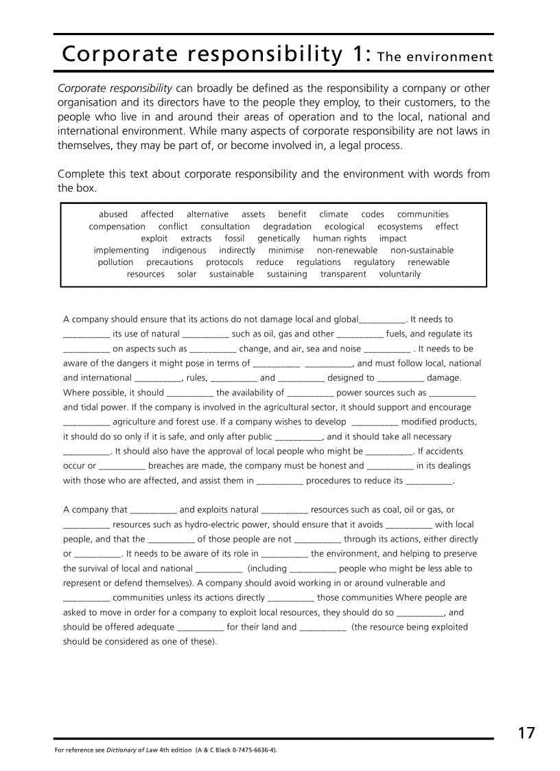 image for page Check your vocabulary for Law