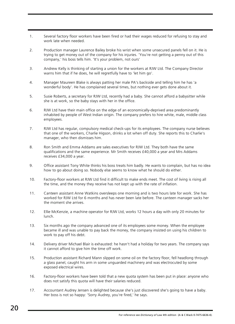 image for page Check your vocabulary for Law