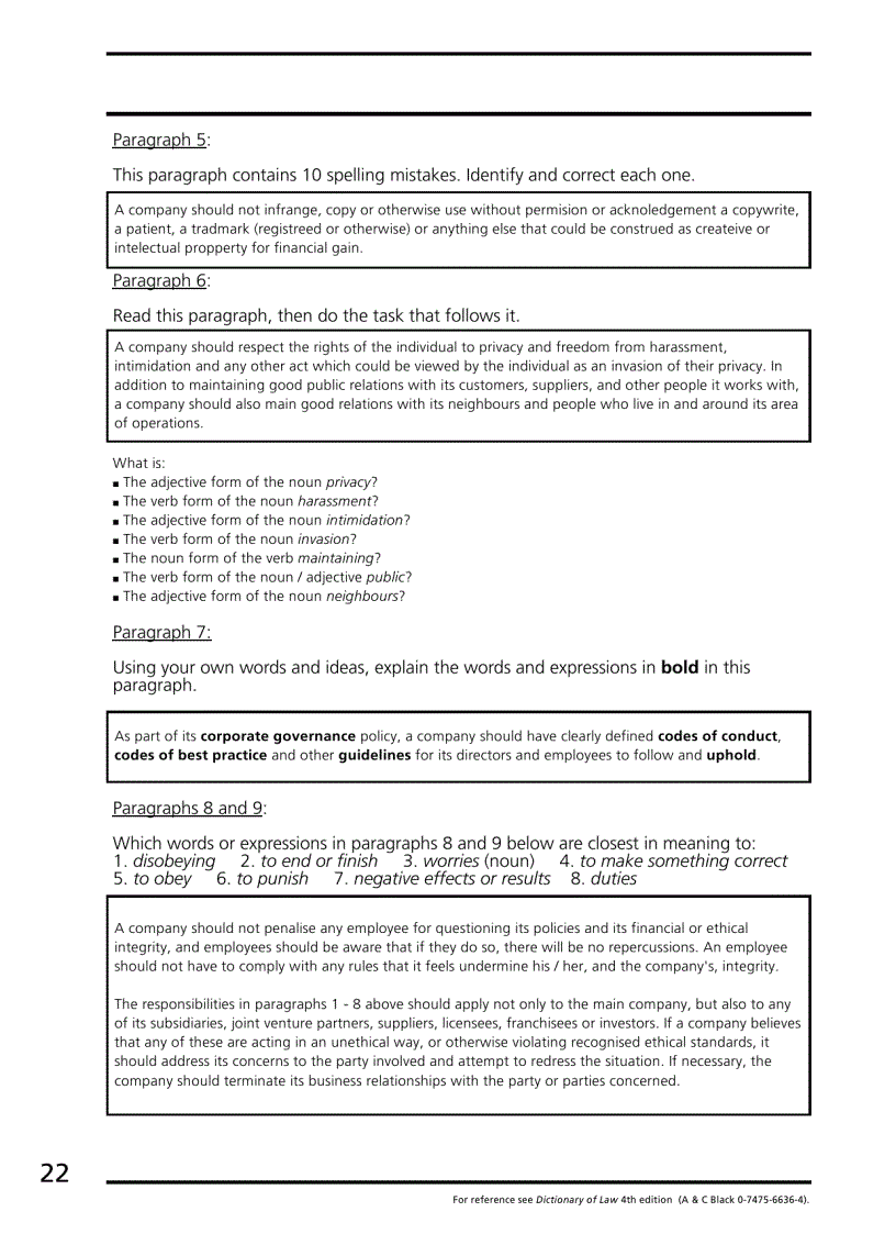 image for page Check your vocabulary for Law