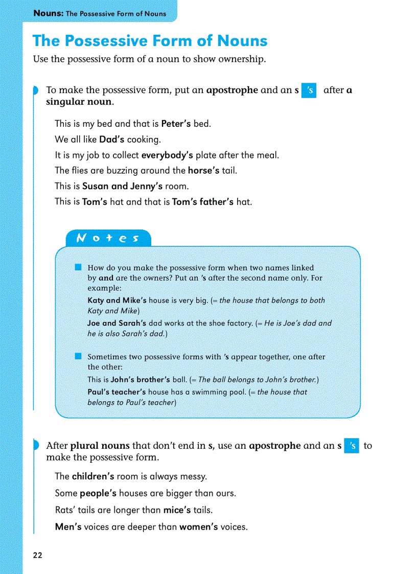 image for page Basic english gramamar 2