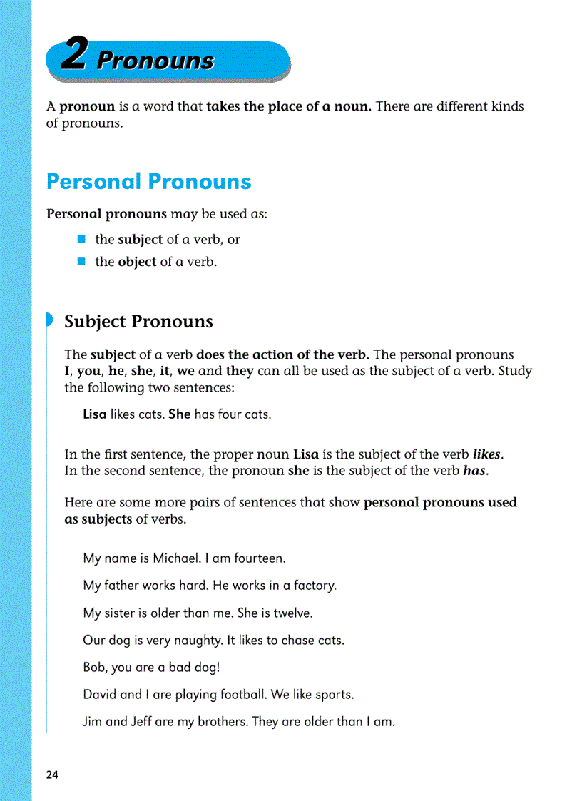 image for page Basic english gramamar 2