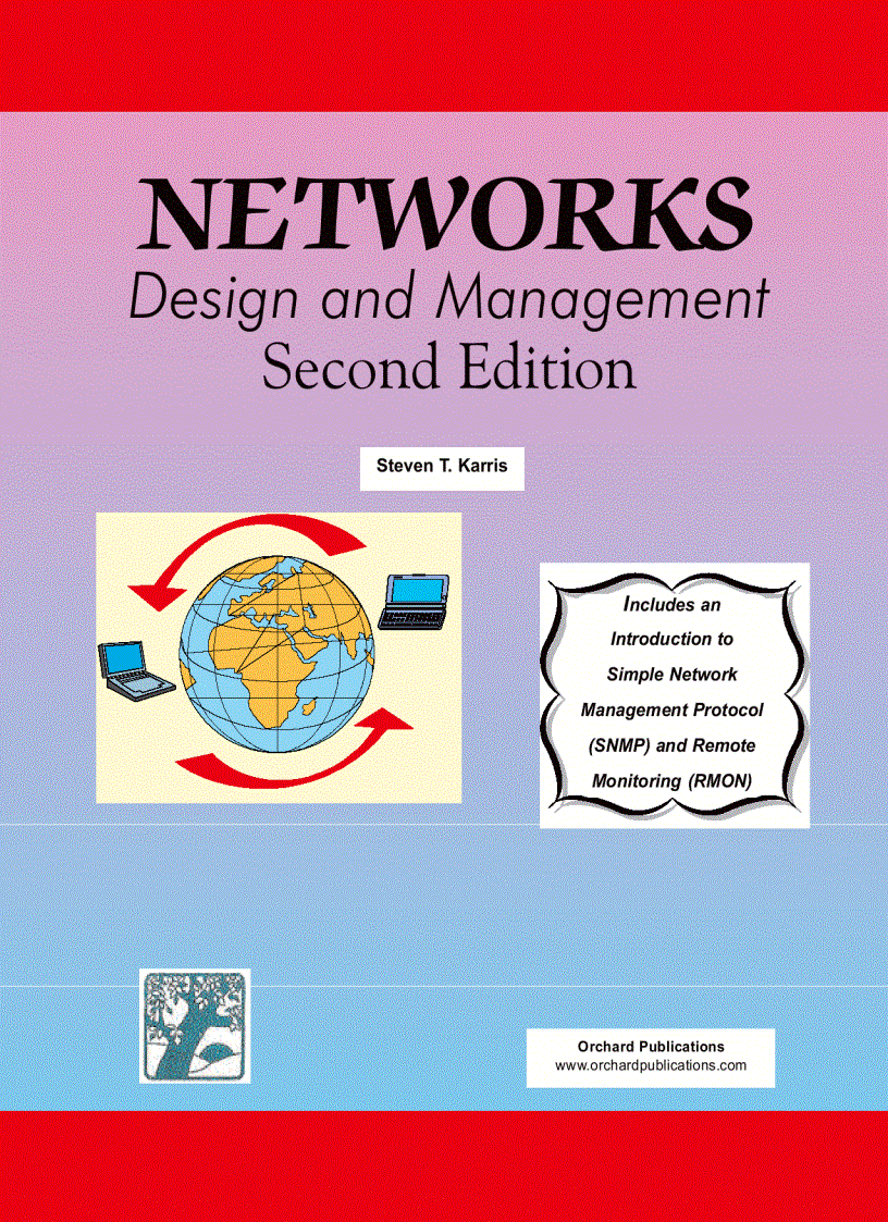 NETWORKS Design and Management Second Edition