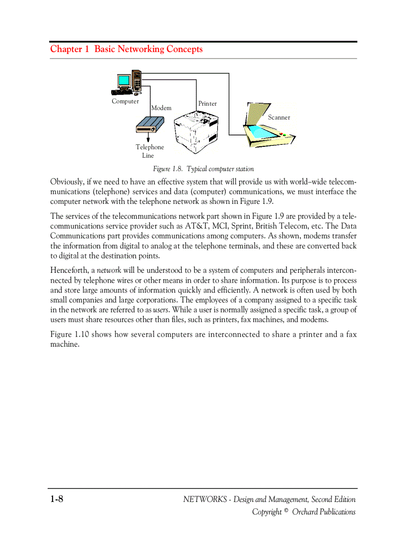 image for page NETWORKS Design and Management Second Edition