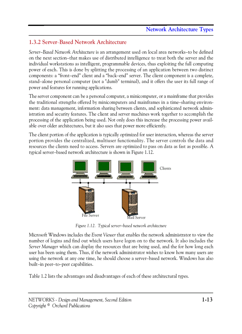 image for page NETWORKS Design and Management Second Edition