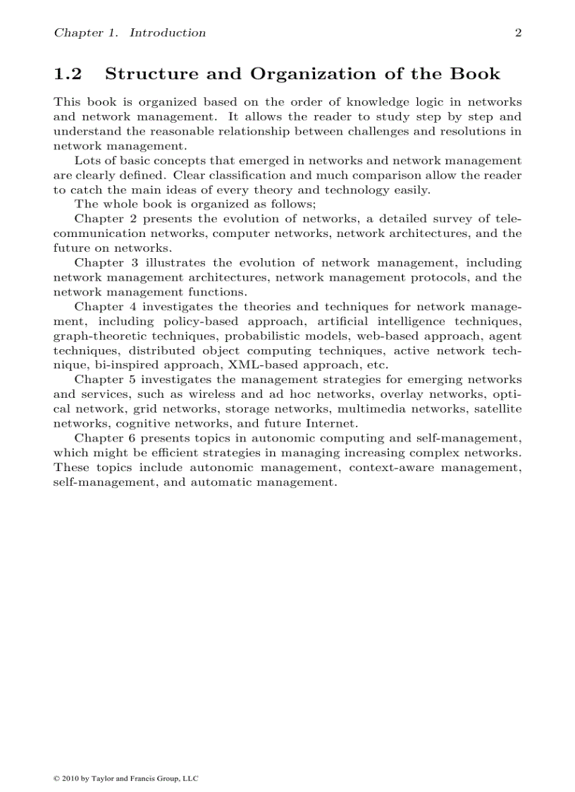 image for page Advances in Network Management