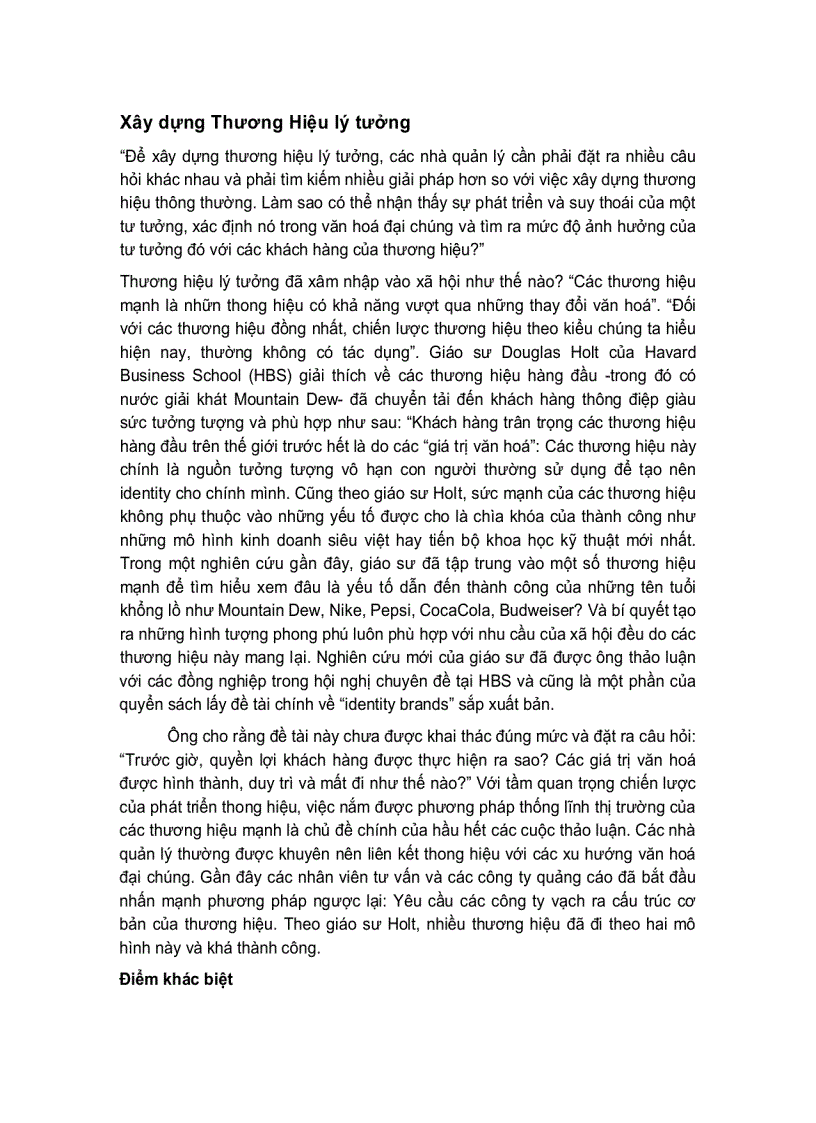 image for page Xây dựng thương hiệu lý tưởng