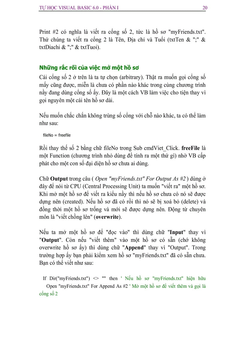 image for page Tự học Visual basic 6