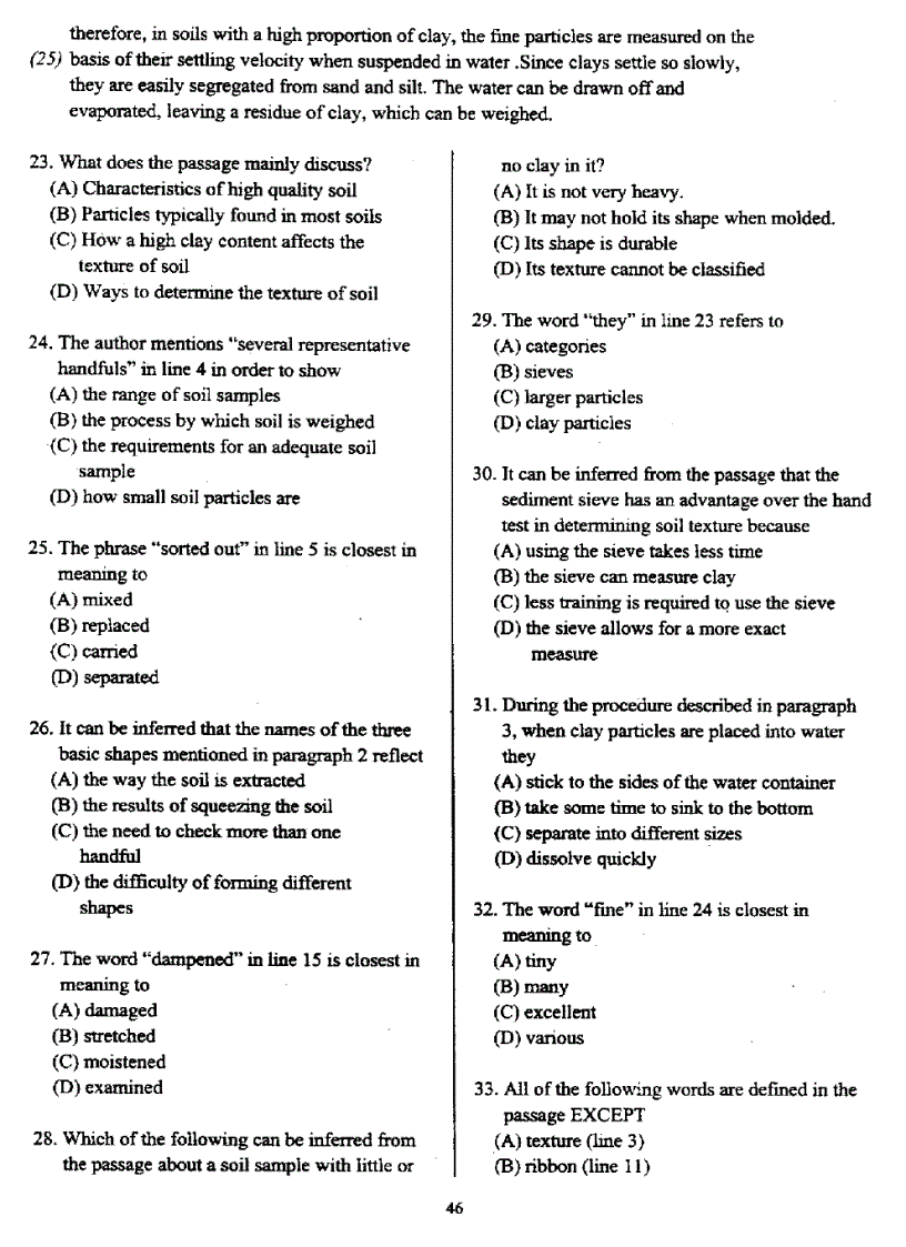 image for page Đề thi TOEFL tháng 10 năm 2000 Ebook