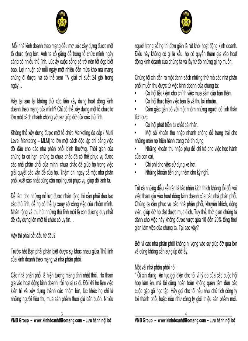 image for page Những thủ lĩnh trong kinh doanh theo mạng