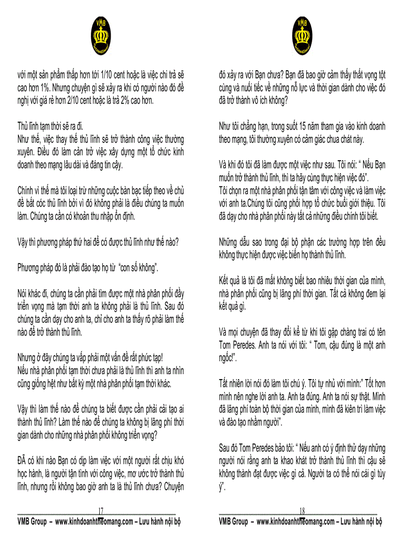 image for page Những thủ lĩnh trong kinh doanh theo mạng