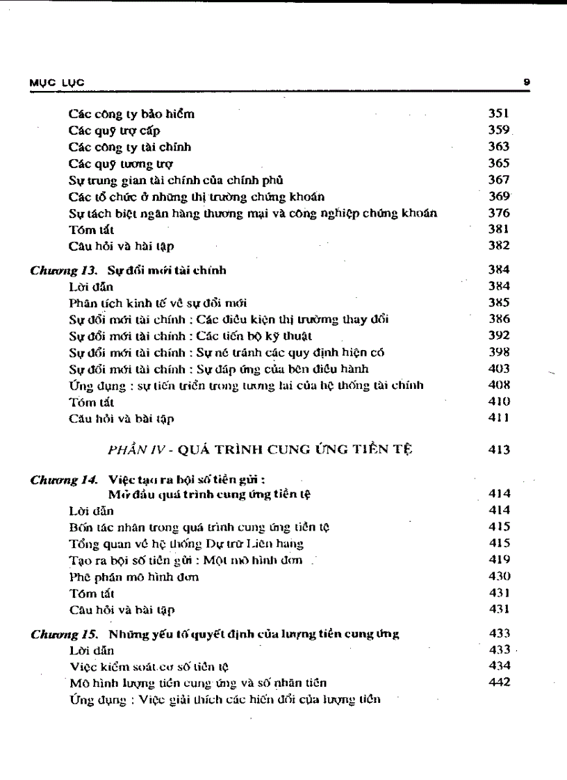 image for page Tiền tệ ngân hàng và thị trường tài chính