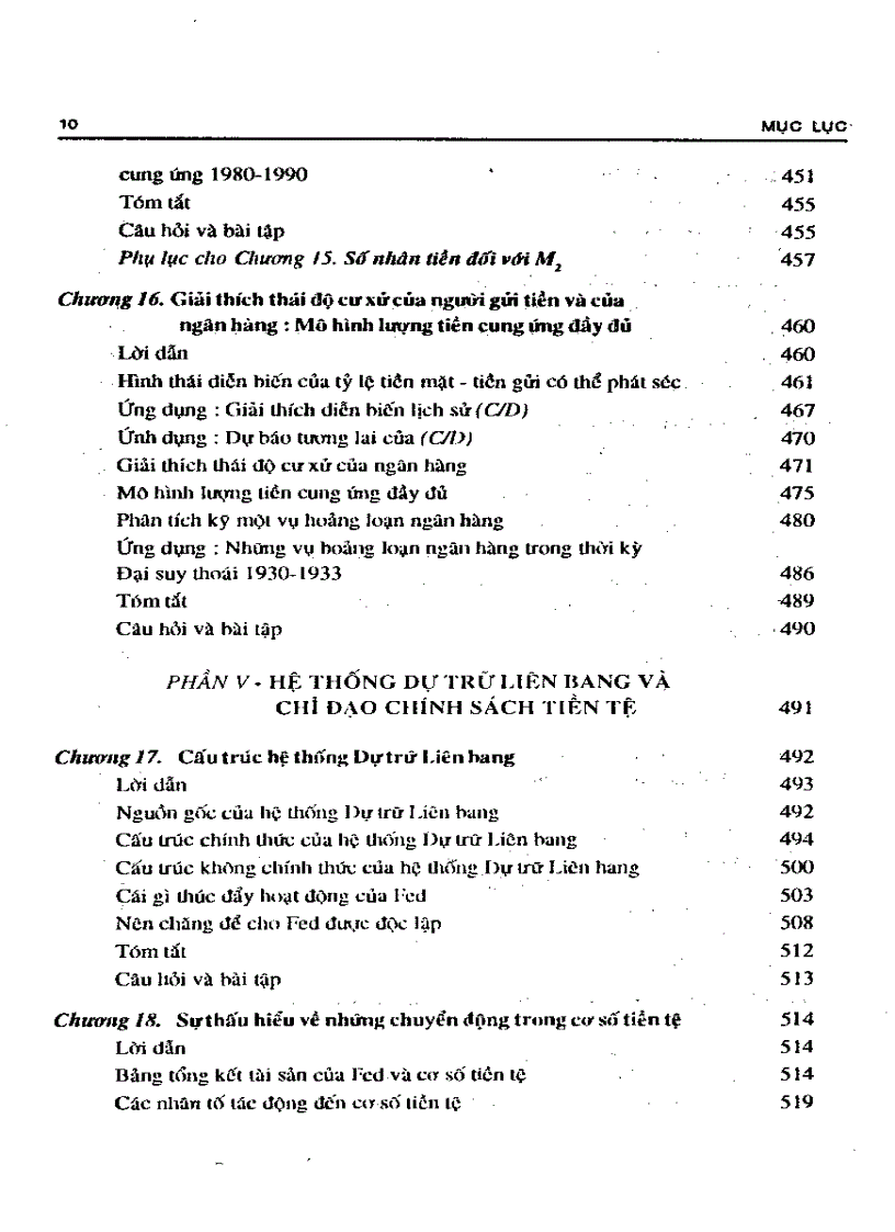 image for page Tiền tệ ngân hàng và thị trường tài chính