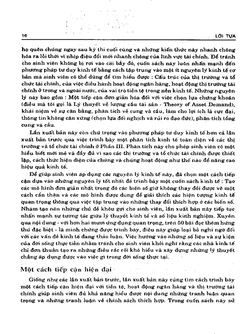 image for page Tiền tệ ngân hàng và thị trường tài chính