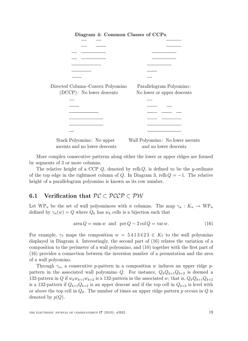 image for page Consecutive Patterns From Permutations to Column Convex Polyominoes and Back