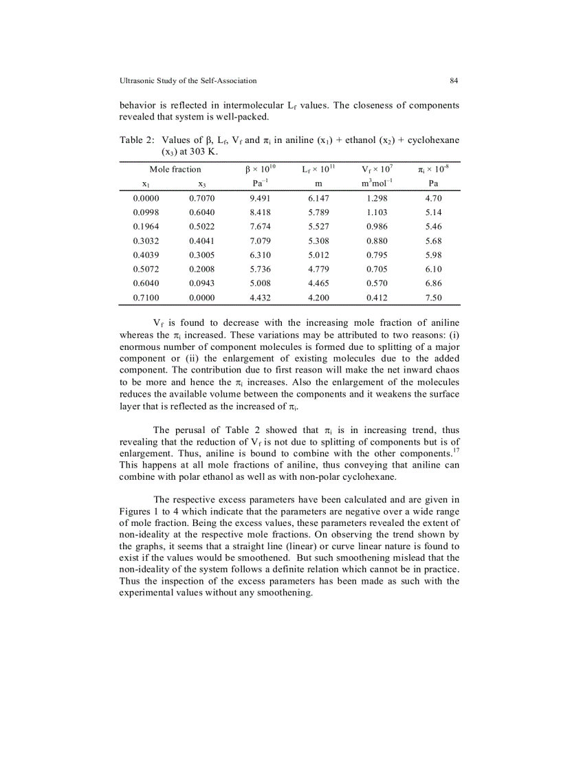 image for page Ultrasonic study of the self association of aniline in ethanol cyclohexane mixtures