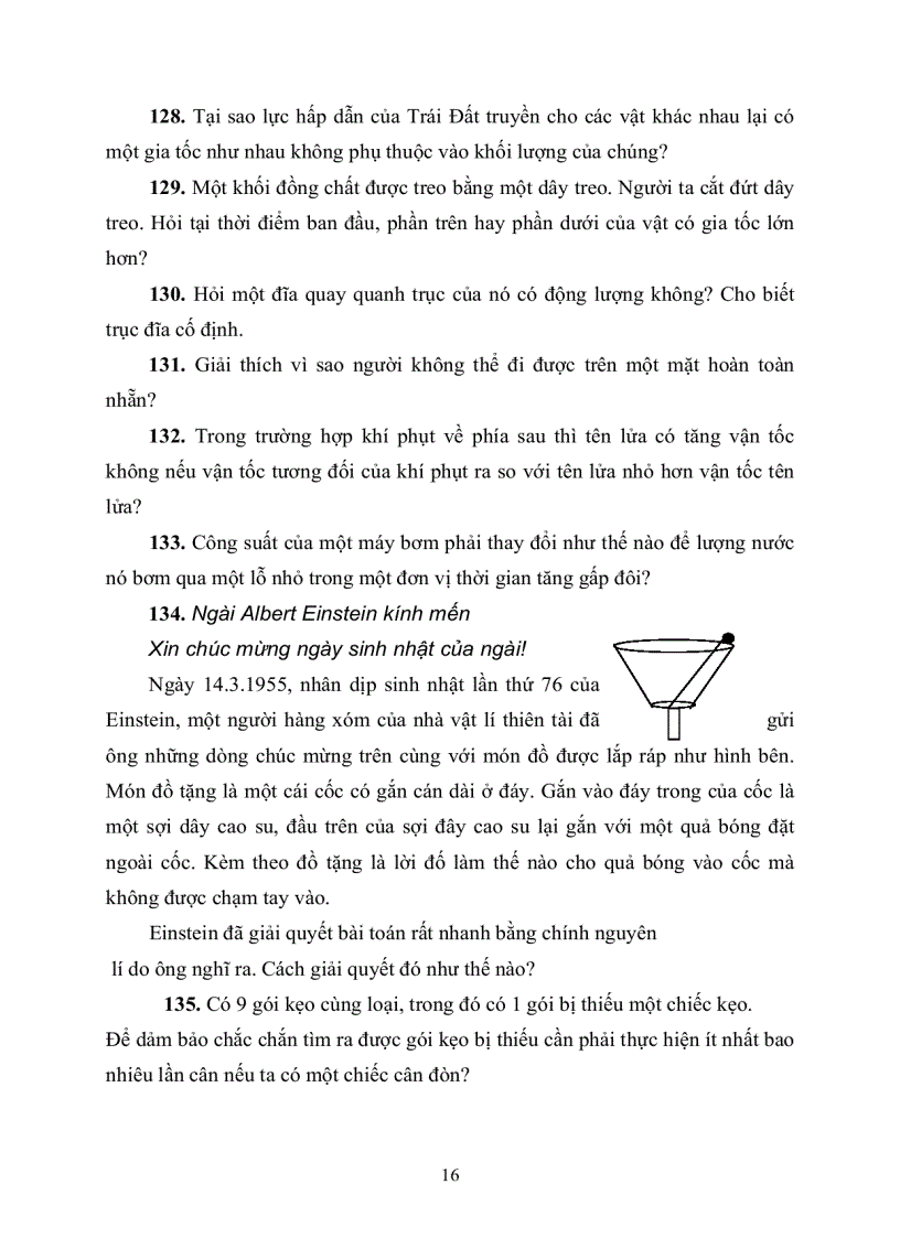 image for page Tuyển tập câu hỏi định tính vật lý hay