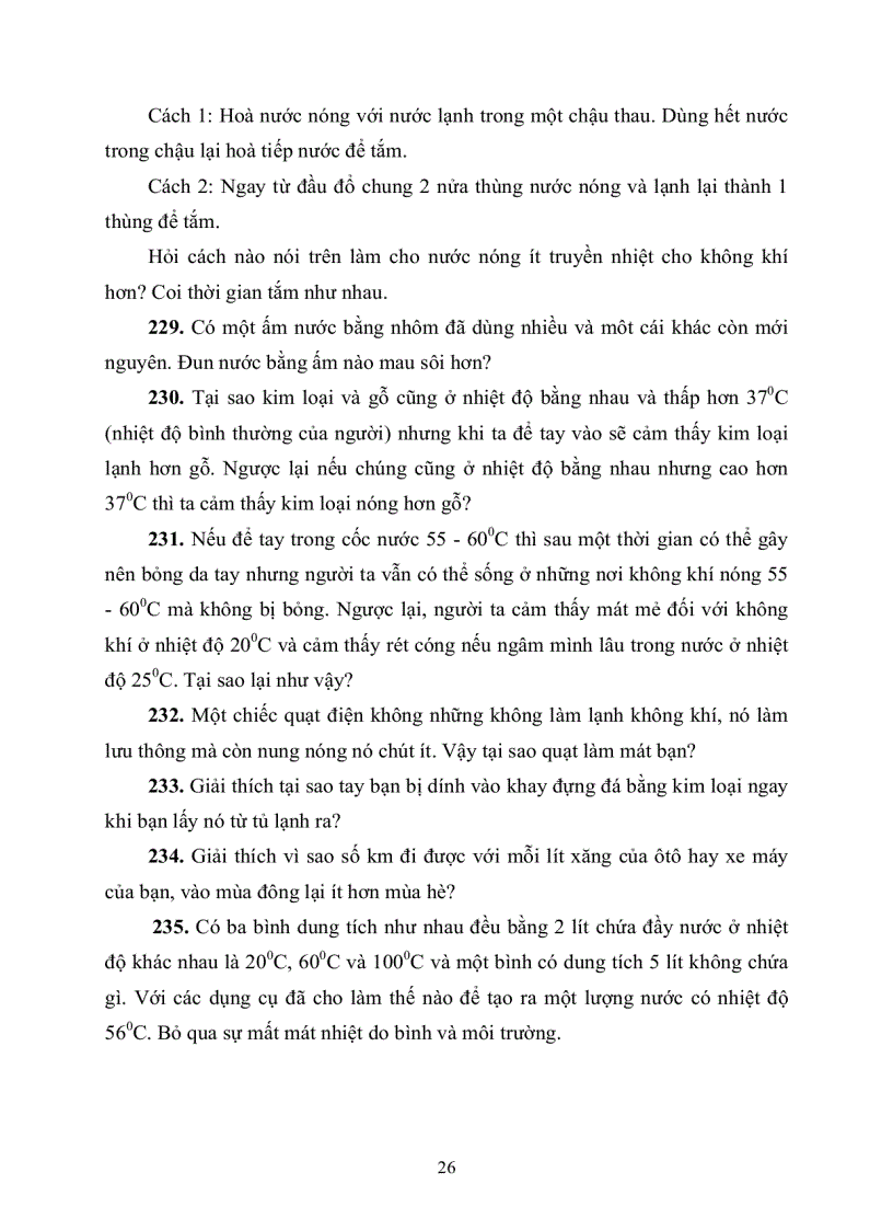 image for page Tuyển tập câu hỏi định tính vật lý hay