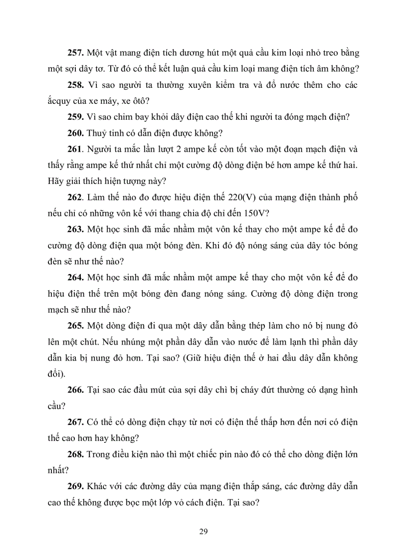 image for page Tuyển tập câu hỏi định tính vật lý hay