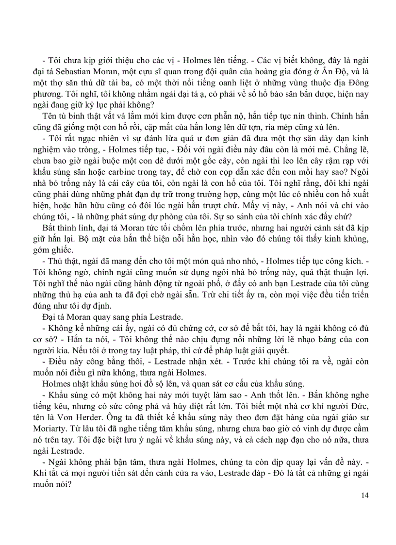 image for page Tuyển tập truyện trinh thám Sherlock Holmes Conan Doyle