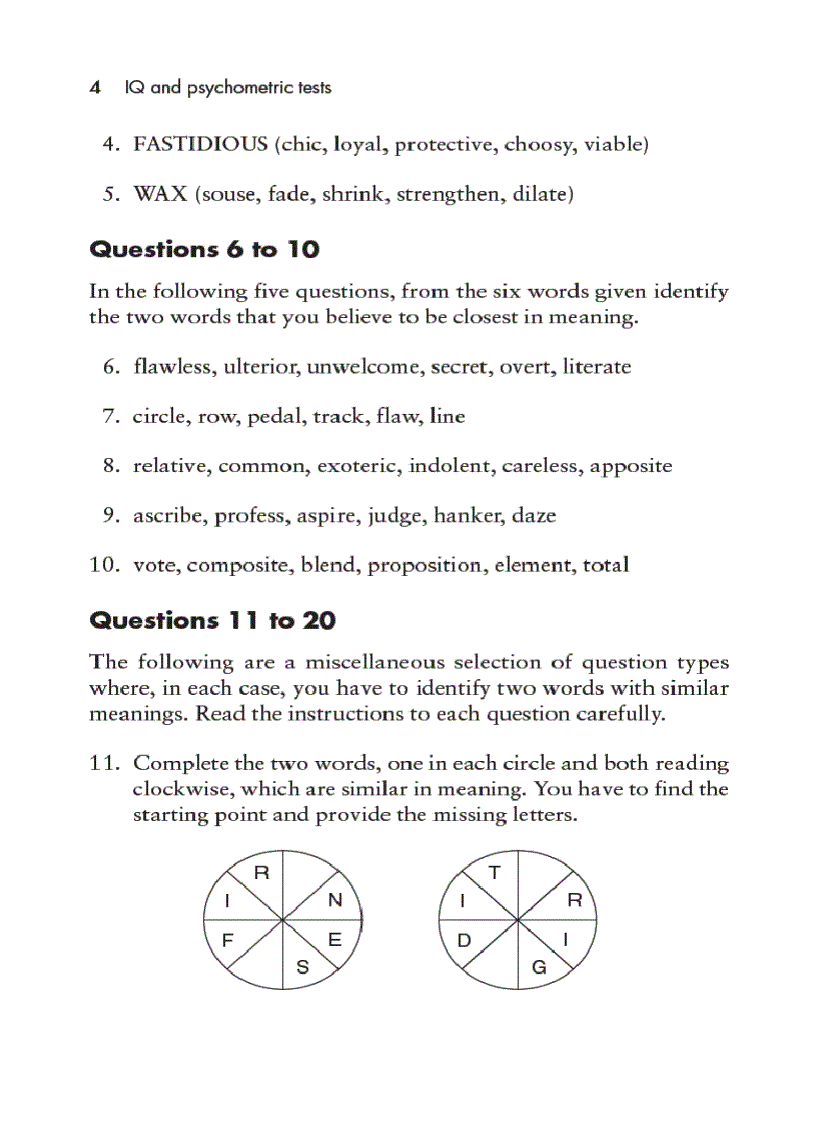 image for page E book IQ and Psychometric Tests Assess Your Personality Aptitude and Intelligence Careers Testing Trắc nghiệm IQ và đo lường tâm lý Tiếp cận đến vấn đề nhân cách năng khiếu và khả năng hiểu biết